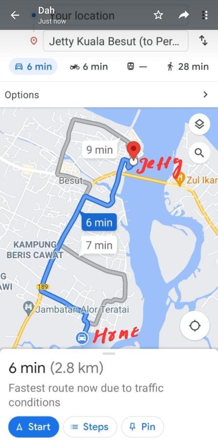 Nipah Homestay Kuala Besut المظهر الخارجي الصورة